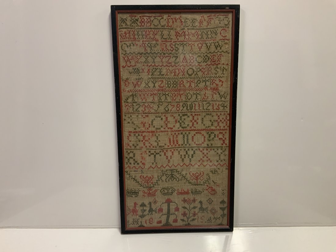 Antique 1819 sampler pattern (1 of 5)
