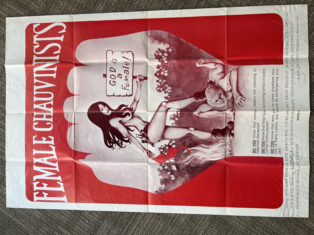 Female Chauvinists starring Roxanne Brewer and Rick Dillon 1976 One Sheet Movie Poster (1 of 6)