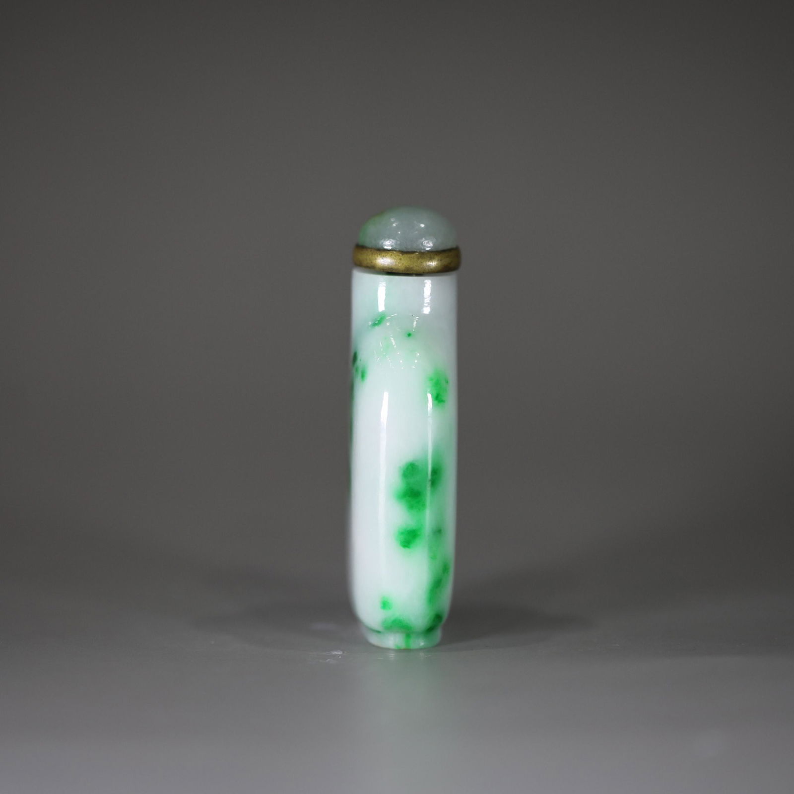 Qing Dynasty Emerald Snuff Bottle - 3
