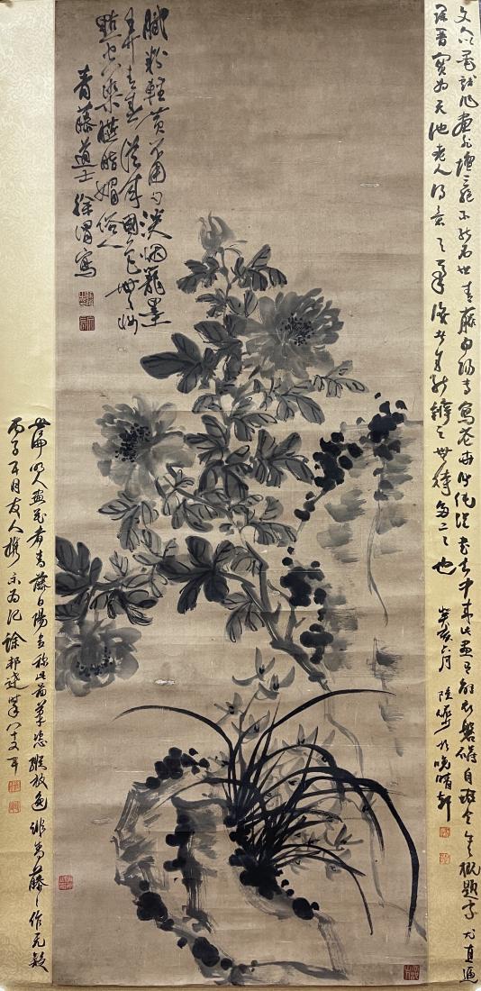 XU WEI, ORCHID AND PEONY FLOWER (1 of 12)