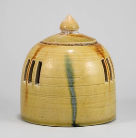 Northern Qi Yellow Glazed Three Color Aromatherapy