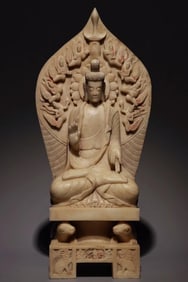 White Marble Buddha Statue of the Northern Wei Dynasty