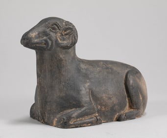 Tang Dynasty Black Pottery Sheep
