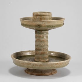 Sui Dynasty Celadon Candlestick
