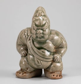 Sui Dynasty Celadon Figures