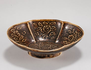 Tang Dynasty sauce glazed plate