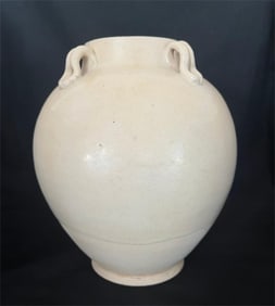 Tang Dynasty Gongxian Kiln White Porcelain Four Series Jars