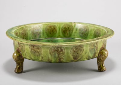 Tang Dynasty twisted glaze washing