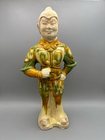 Tang Dynasty Three Colored Terracotta Warriors