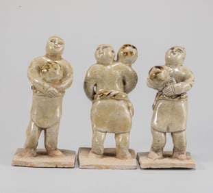 Sui Dynasty Xiangzhou Kiln Footballer