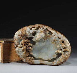 Hotan Jade Inkstone in Qing Dynasty