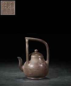 Qing Dynasty Purple Clay Pot