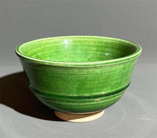 Tang Dynasty Green Glazed Bowl