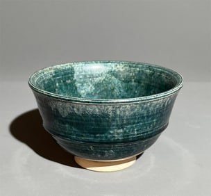 Tang Dynasty Blue Glazed Bowl