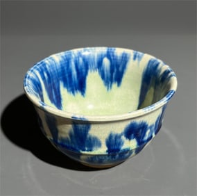 Tang Dynasty Blue Glazed Bowl