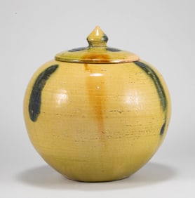 Northern Qi Yellow Glazed Three Color Jars