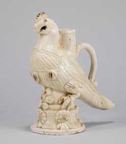 Sui Dynasty Xiangzhou kiln celadon parrot statue