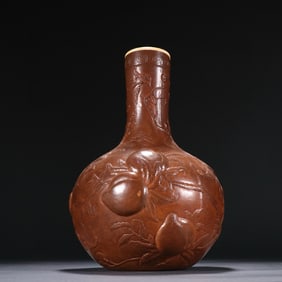 The Heavenly Ball Bottle with Gourd and Pao Ware from the Qing Dynasty
