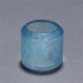 Qing Dynasty Blue Treasure Ring
