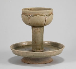 Sui Dynasty Celadon Lamp