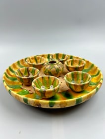 Tang Dynasty Three-color cups and plates