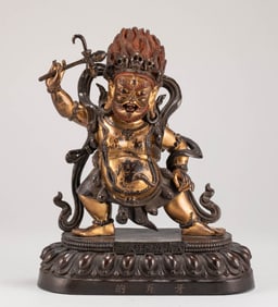 The Six Rank Buddha Tower Buddha Statue in the Qing Dynasty