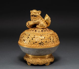 Qing Dynasty Jin Bao Yu Xun Stove