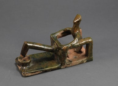 Tang Dynasty green oil ornaments