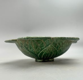 Tang Dynasty Green Glazed Bowl