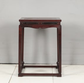 Qing Dynasty Purple Sandalwood Fang Ji