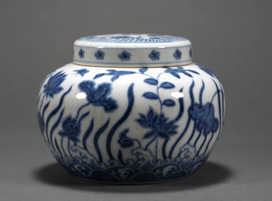 Ming Dynasty Blue and White Tea Jars