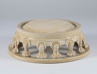 Sui Dynasty - White Glazed Inkstone