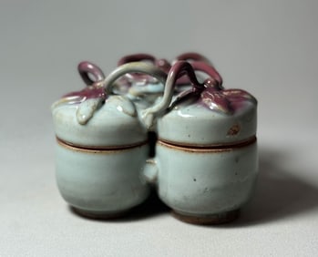 Song Dynasty-Jun Kiln Sanlian Can