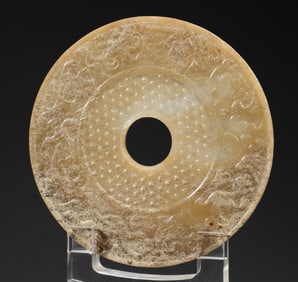 Before the Ming Dynasty, Hetian jade dragon spring