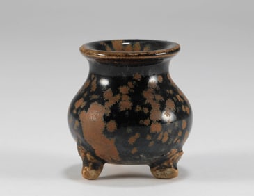 Song Dynasty - Cizhou Kiln Rust Flower Fragrance Furnace