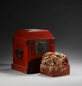 In the Qing Dynasty, Shoushan Furong Stone Seal