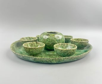 Tang Dynasty - Seven Star Plate of Gongxian Kiln