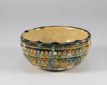 Tang Dynasty tri colored bowl