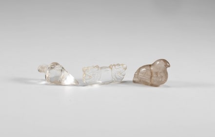 A set of crystals from the Liao Dynasty