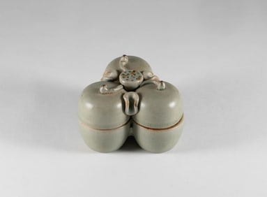 Song Dynasty Yaozhou Kiln Triple Jar