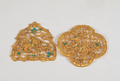 Han Dynasty pure gold jewelry