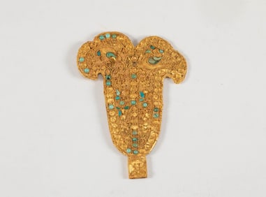 Han Dynasty pure gold fan