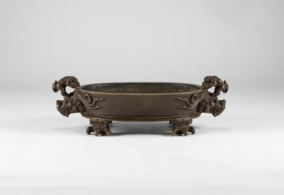 Ming Dynasty copper tire furnace