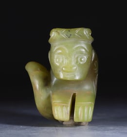 Human faced auspicious beast