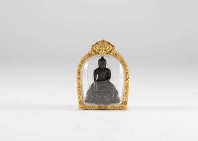 Qing Dynasty Shakyamuni Buddha Plaque