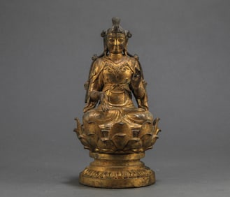 Liao Dynasty Gilded Buddha