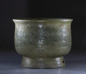 Han Dynasty jade basket