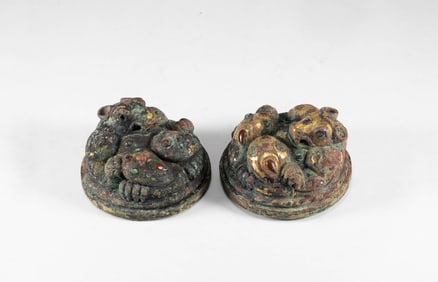 Han Dynasty Copper Gilded Town