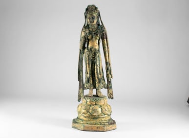 Gilded statues from the Sui and Tang dynasties