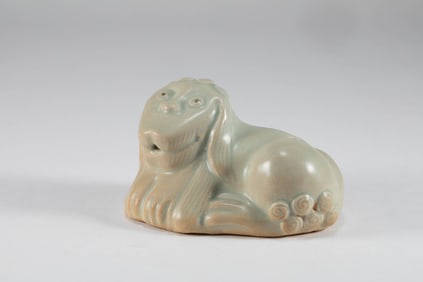 Song Dynasty Goryeo Blue and White Glazed Auspicious Beast